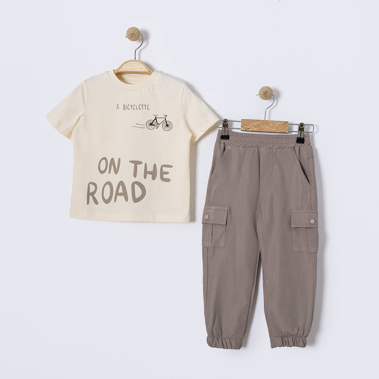 Little Rider Cargo Joggers Set-1
