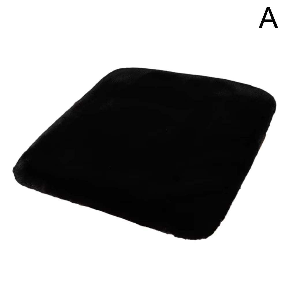 1PC Winter Warm Car Seat Cover Front Rear Cushion Plush Pad Protector Mat Soft Comfortable Chair Cushion Accessories Universal