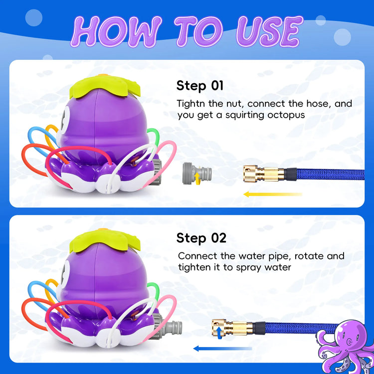Rocket Octopus Water Sprinkler