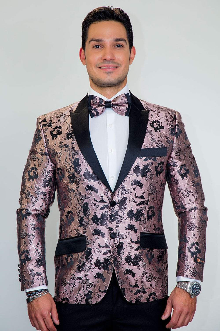 "Amsterdam" Tuxedo Jacket Peak-10