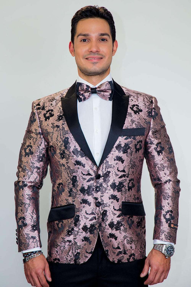 "Amsterdam" Tuxedo Jacket Peak-10