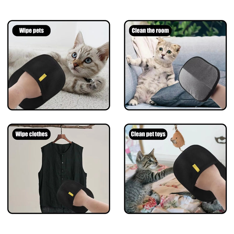 Reusable Pet Fur Removal Gloves