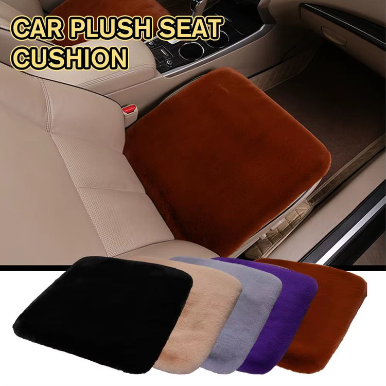 Winter Plush Car Seat Cushion Mat