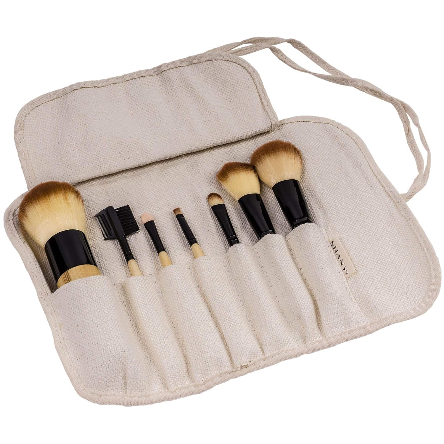 7Pc Bamboo Vegan Makeup Brushs
