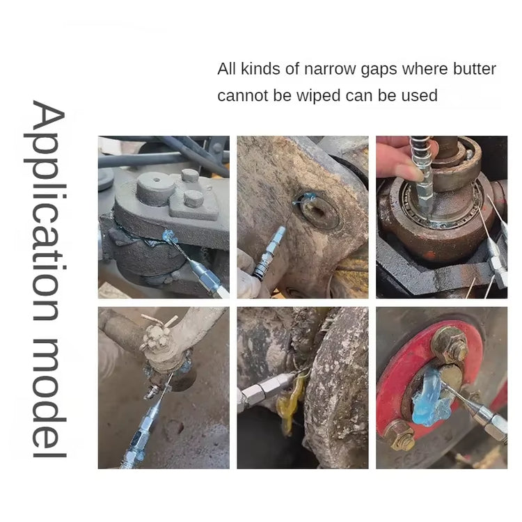 Removable Needle Nose Grease Head Grease Nozzle Grease Accessories Sealed Bearing Refueling Removable Detachable Greases Needle