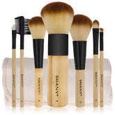 7Pc Bamboo Vegan Makeup Brushs