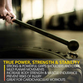 Steel Mace Bell Strength Training Tool