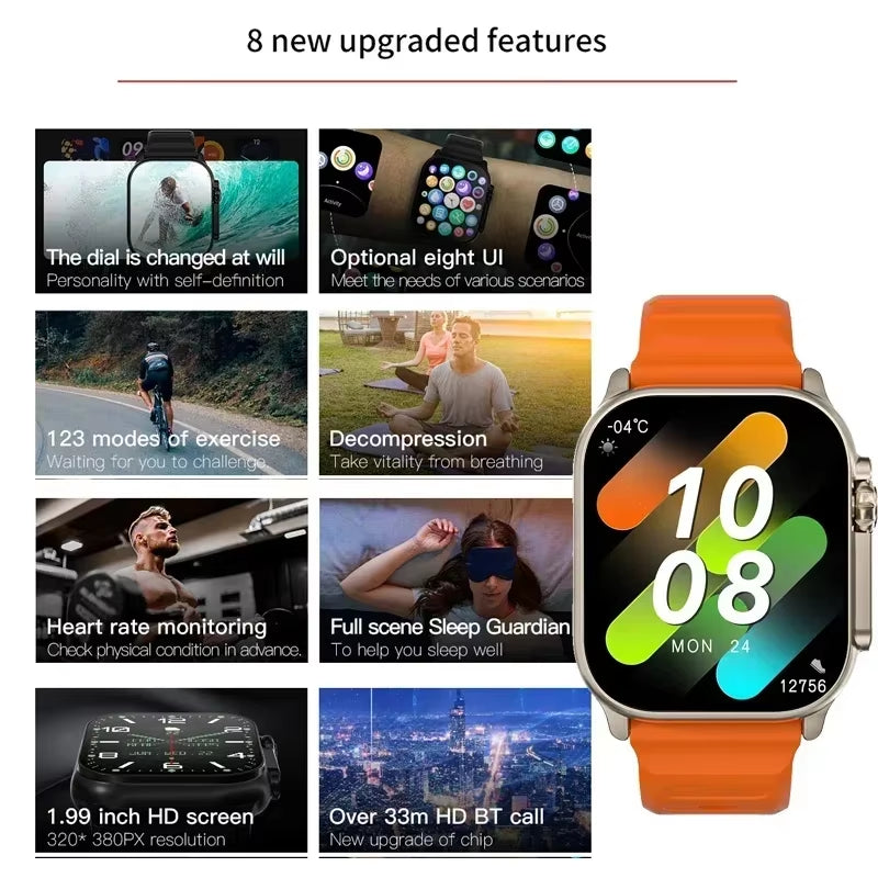 T900 Ultra Smartwatch Bluetooth