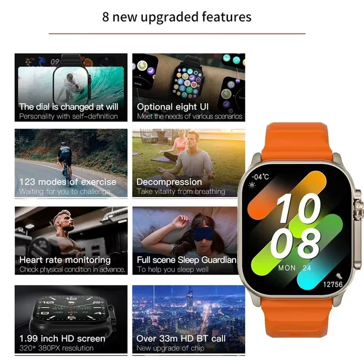 T900 Ultra Smartwatch Bluetooth
