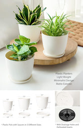 Macrame Hanging Plant Pots 3Ps