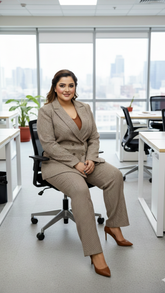 Women’s Plus Size Formal Co-Ord Set
