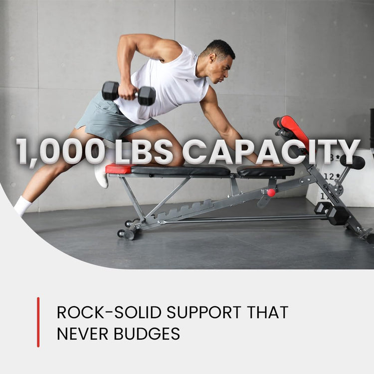Adjustable Gym Workout Bench XL