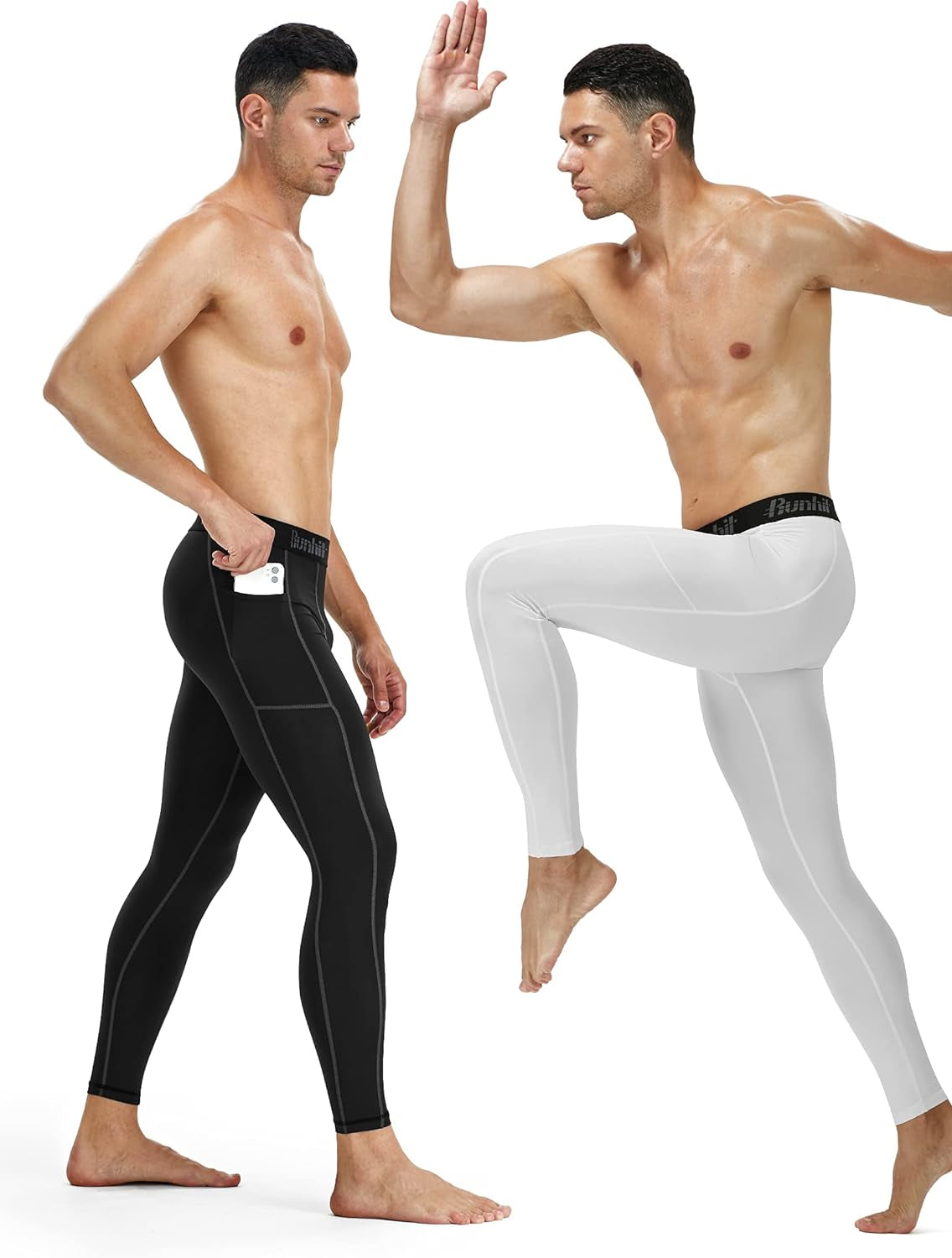 Men Running Gym Leggings Pants