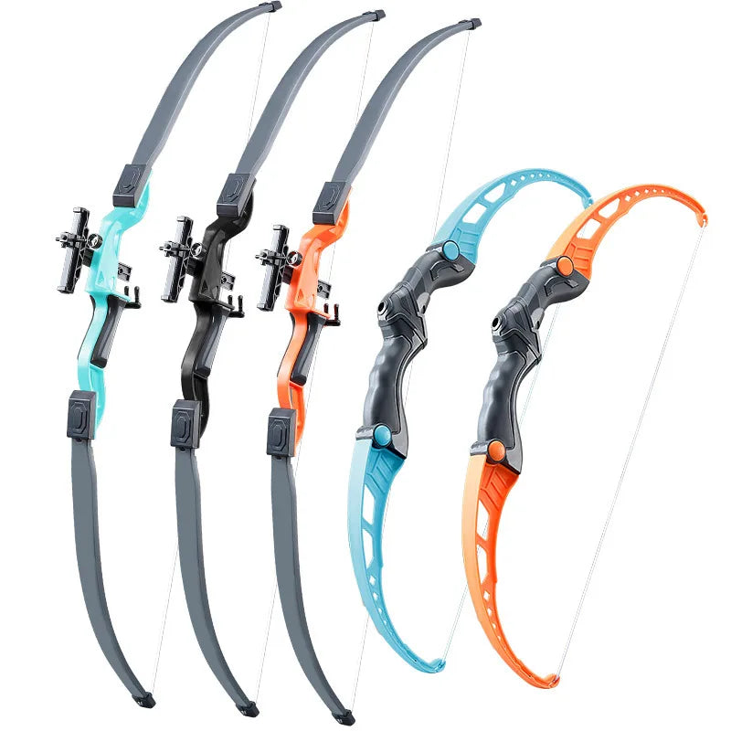 52cm Children's Bow and Arrow Set for Archery Practice - Recurve Outdoor Shooting Toy with Target - Ideal Gift for Boys and Kids