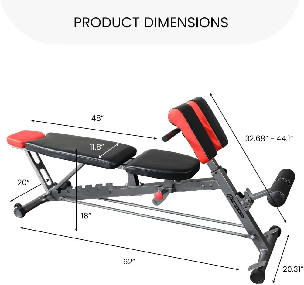 Adjustable Gym Workout Bench XL