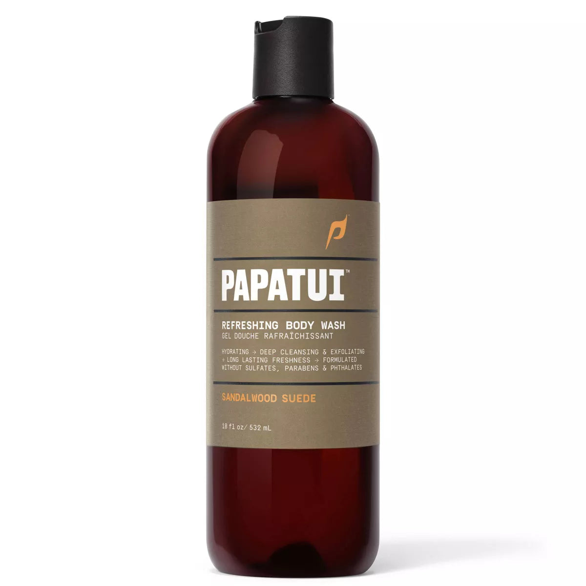 Papatui Sandalwood Mens Body Wash