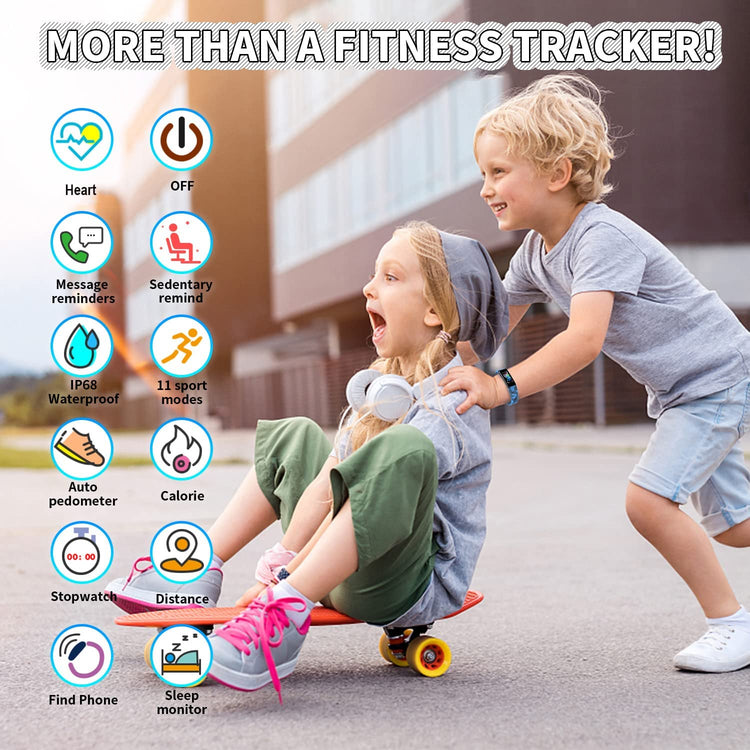 Kids Fitness Tracker Watch 11M