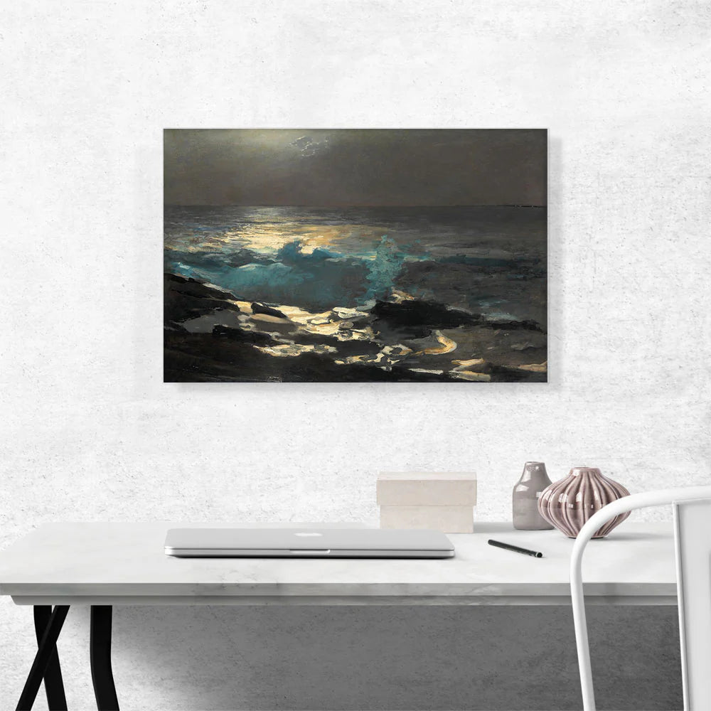 Moonlight - 1894 Wood Island Light