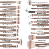 20PC Luxury Makeups Brushs Set