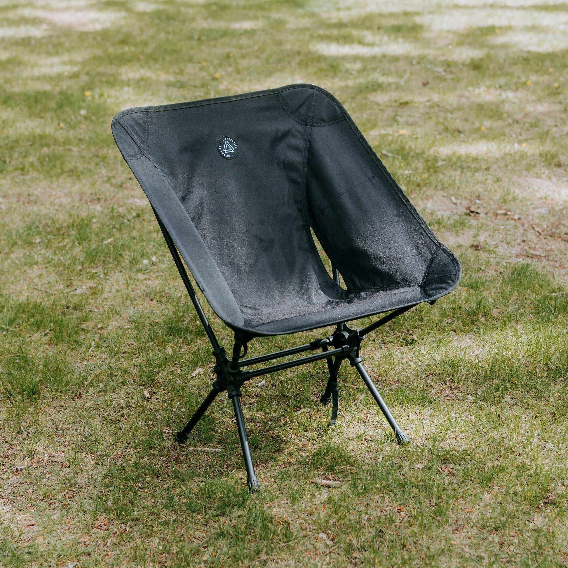 Experience Ultimate Comfort with Our Low Back Ultralight Folding Camping Chair - Perfect for All Your Outdoor Adventures in Army Green