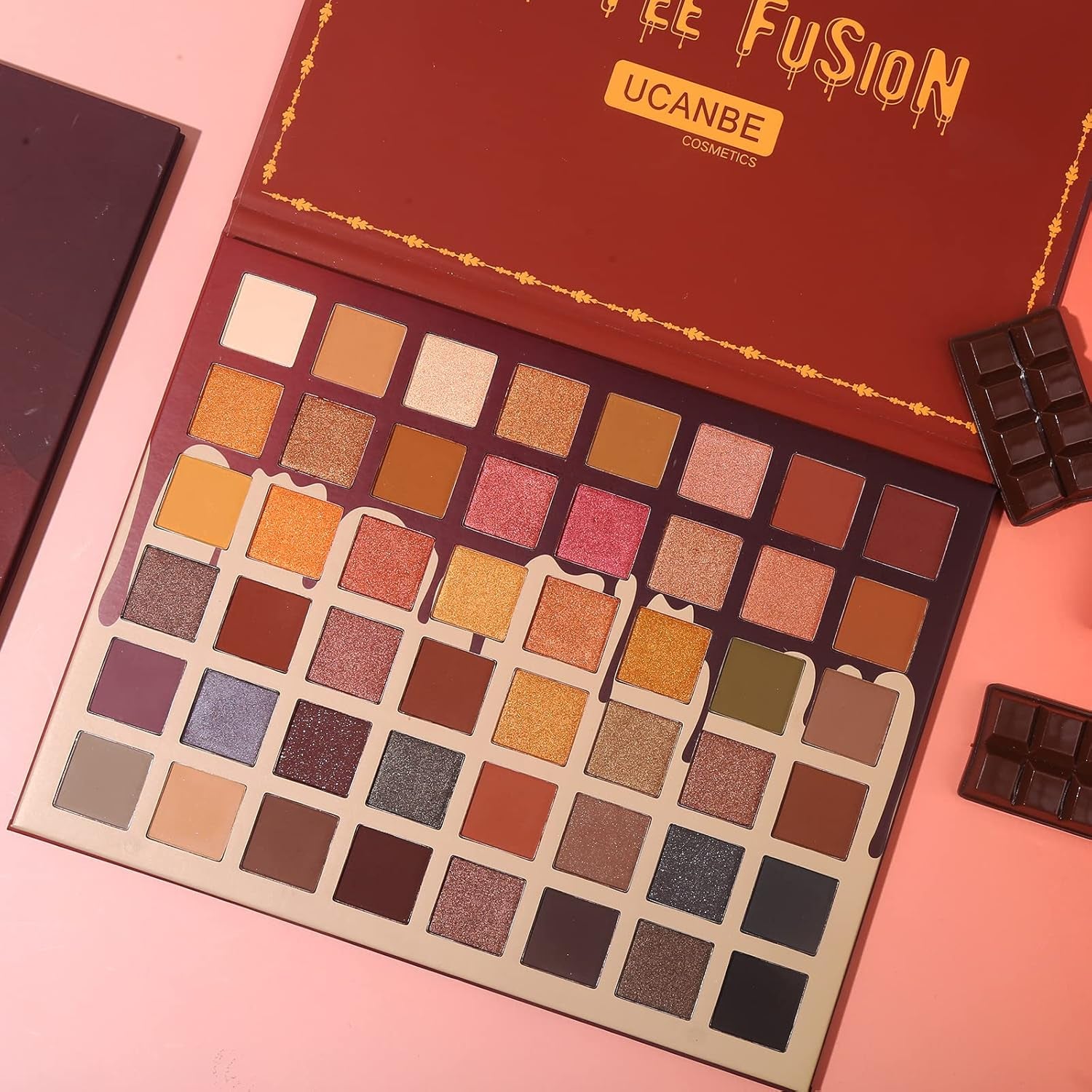 Unleash Your Inner Artist with the Toffee Fusion Nude Eyeshadow Palette - 48 Versatile Neutral Shades for Stunning Eye Looks!