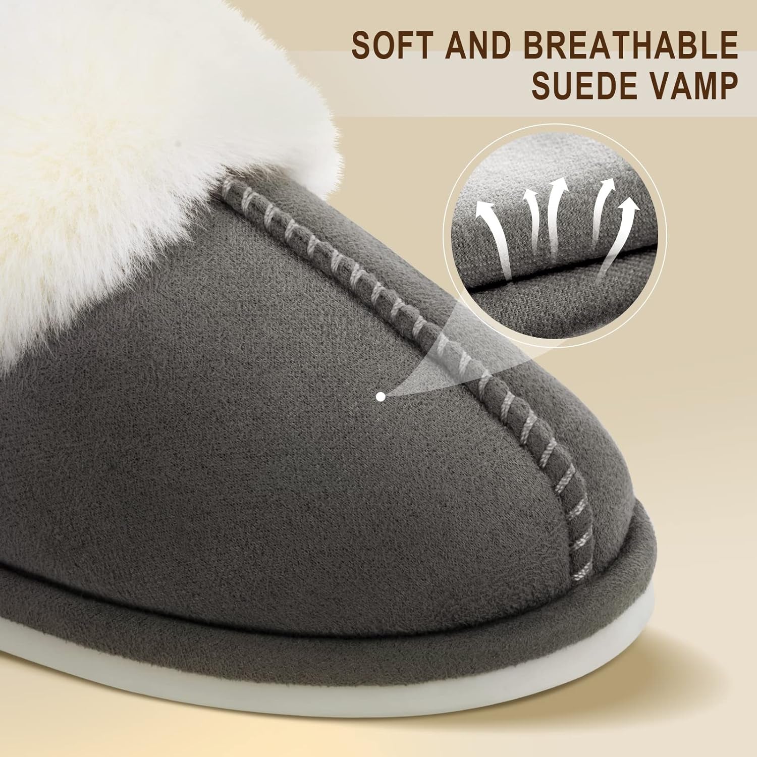 Ultra Soft Foam House Shoes XL