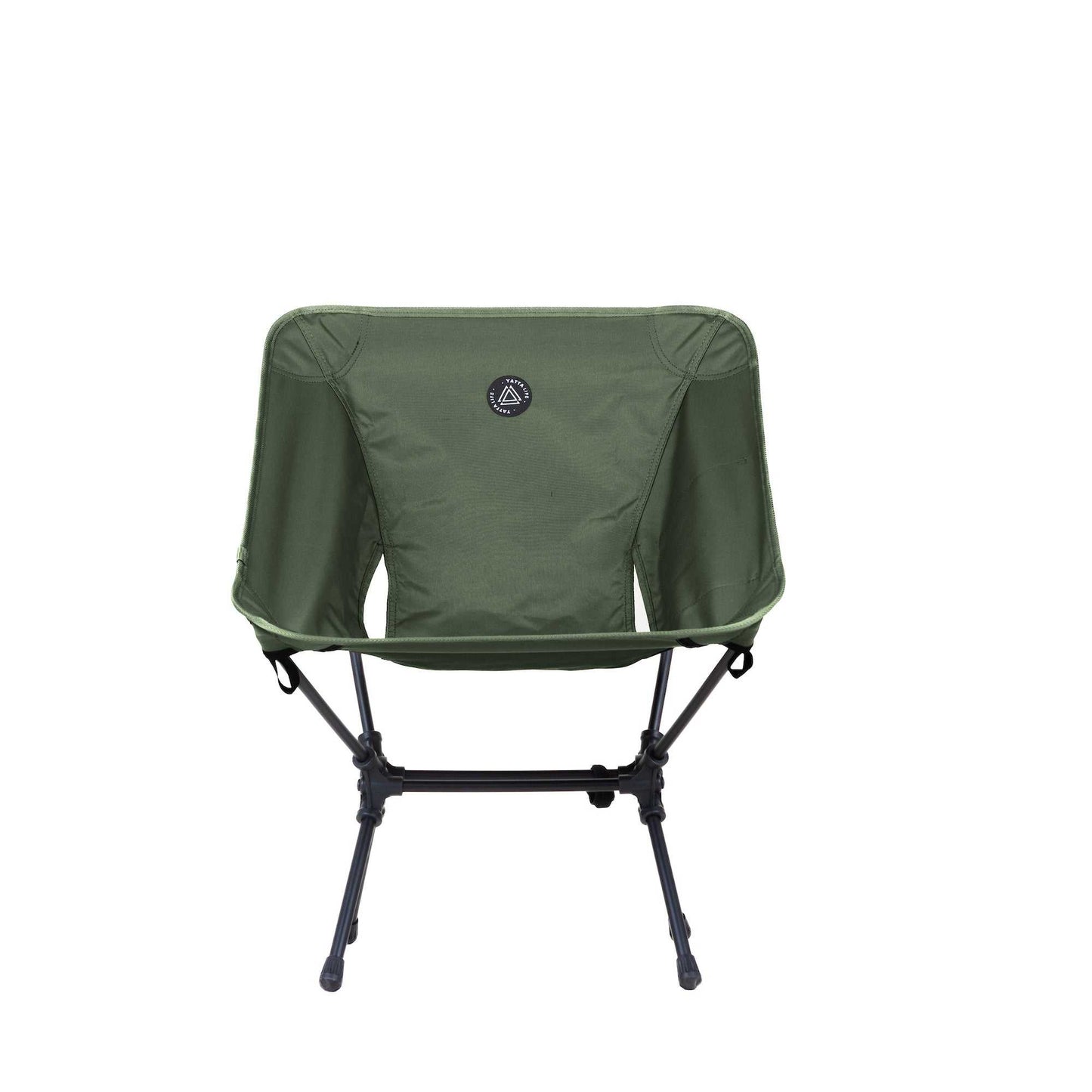 Experience Ultimate Comfort with Our Low Back Ultralight Folding Camping Chair - Perfect for All Your Outdoor Adventures in Army Green