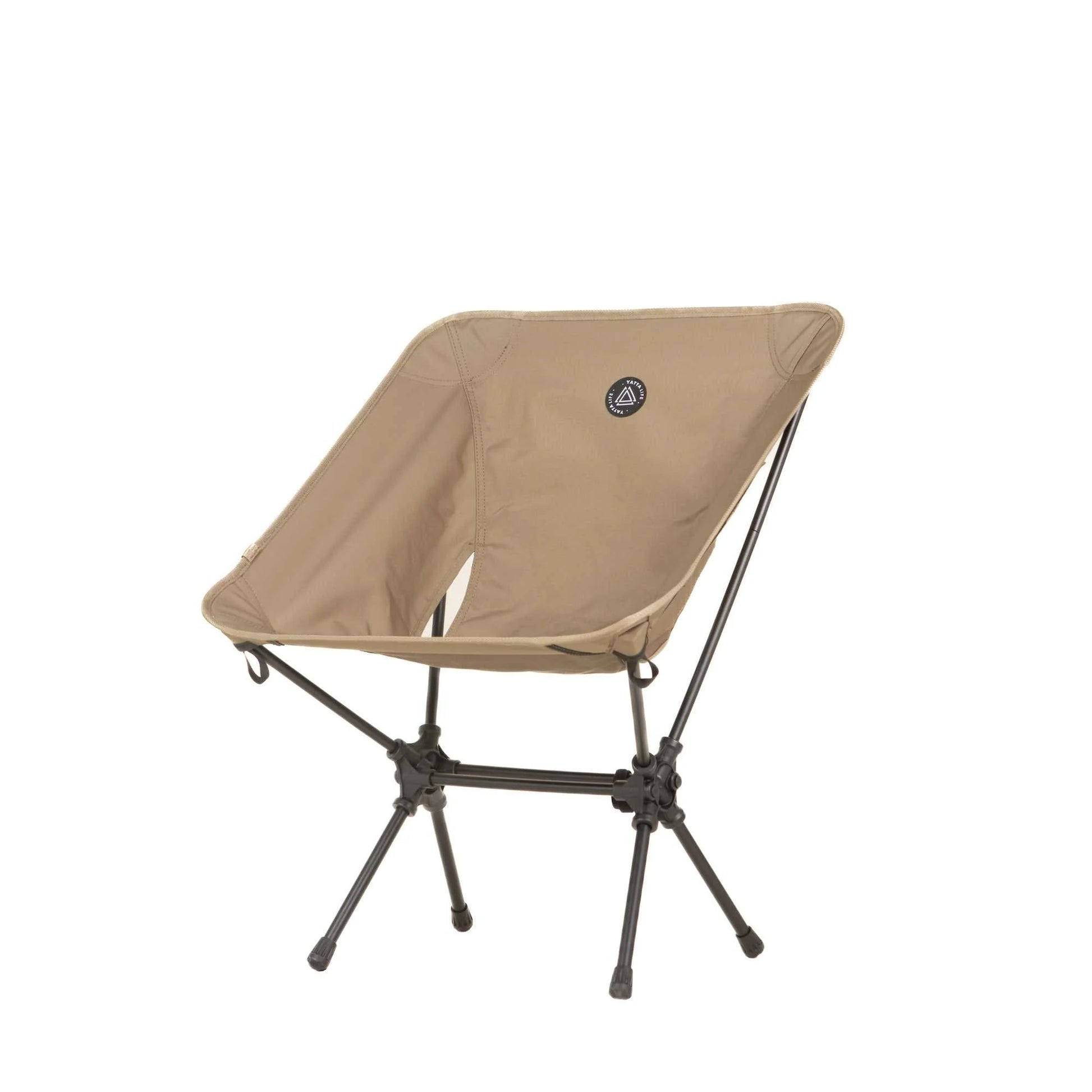 Experience Ultimate Comfort with Our Low Back Ultralight Folding Camping Chair - Perfect for All Your Outdoor Adventures in Army Green