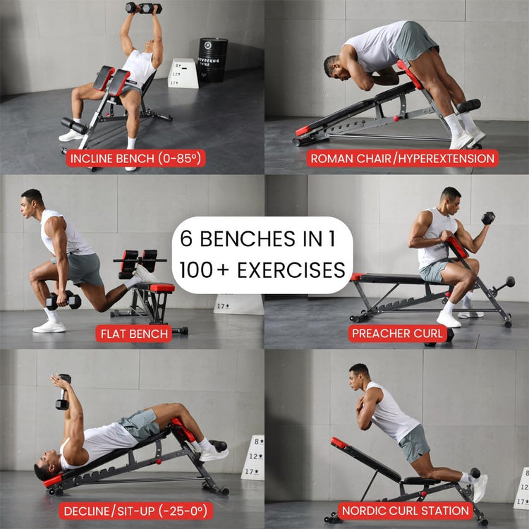 Adjustable Gym Workout Bench XL