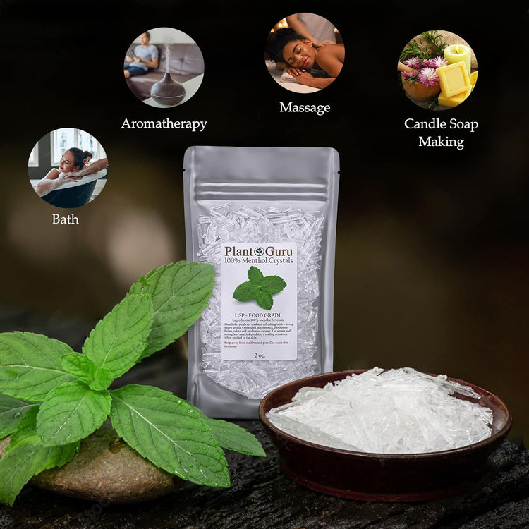 Pure Menthol Crystals 8oz good 