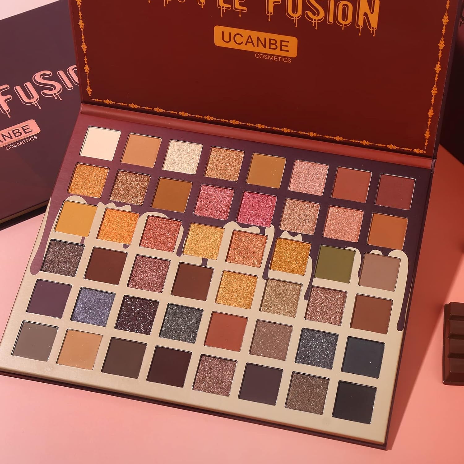 Unleash Your Inner Artist with the Toffee Fusion Nude Eyeshadow Palette - 48 Versatile Neutral Shades for Stunning Eye Looks!