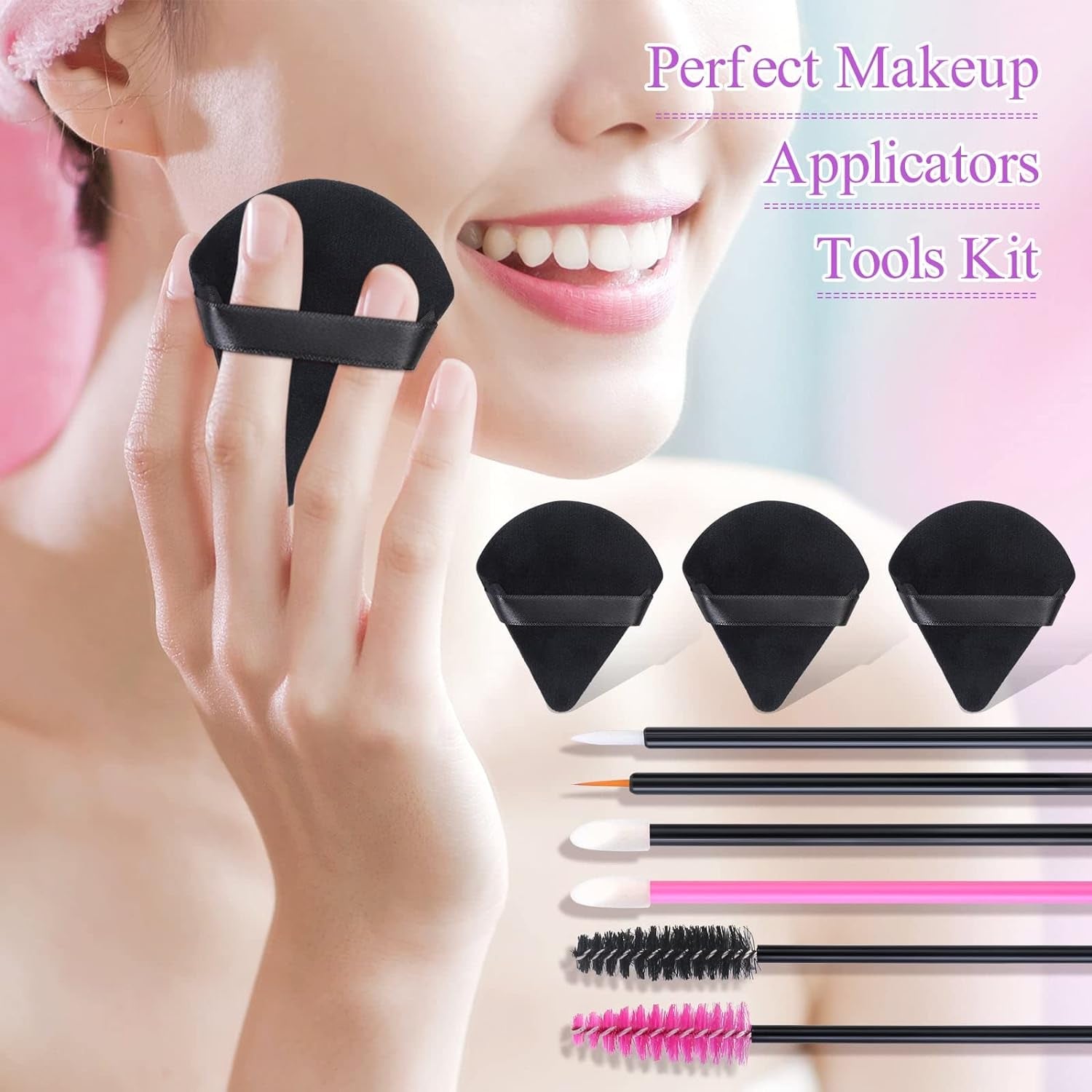248 Pcs Makeup Applicator Kits