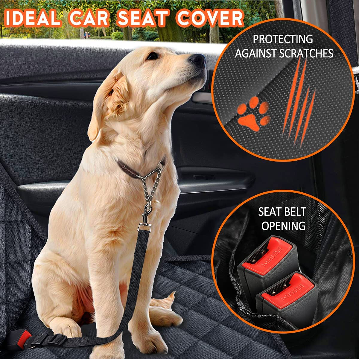 waterproof dog car seat covers