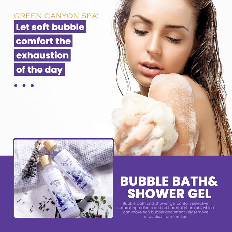 Relaxing Lavender Spa Gift Set