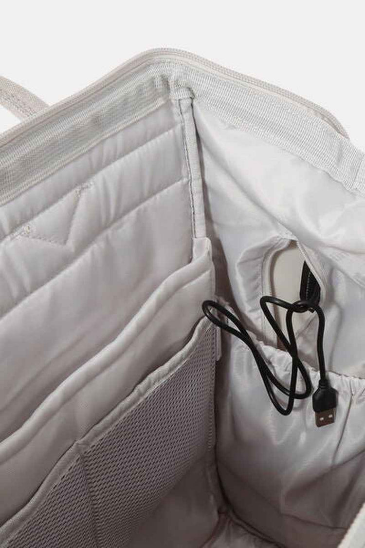 Himawari Waterproof USB Backpack Bag