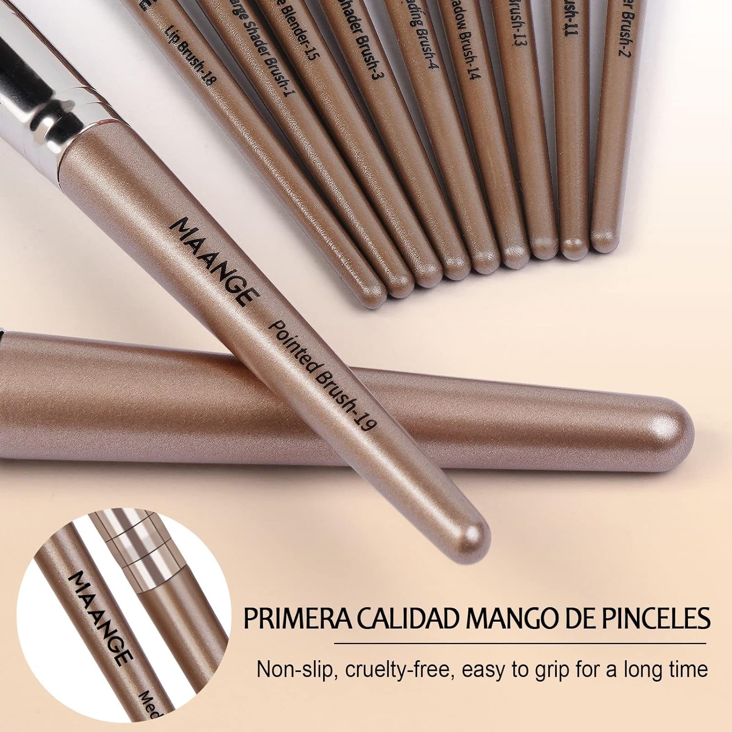 20PC Luxury Makeups Brushs Set
