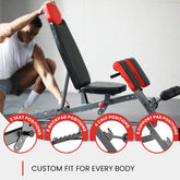 Adjustable Gym Workout Bench XL