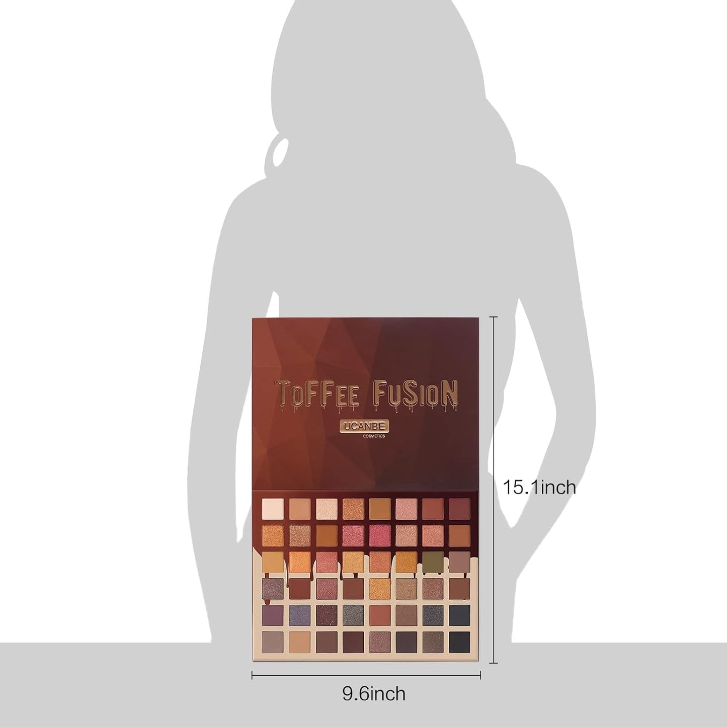 Unleash Your Inner Artist with the Toffee Fusion Nude Eyeshadow Palette - 48 Versatile Neutral Shades for Stunning Eye Looks!