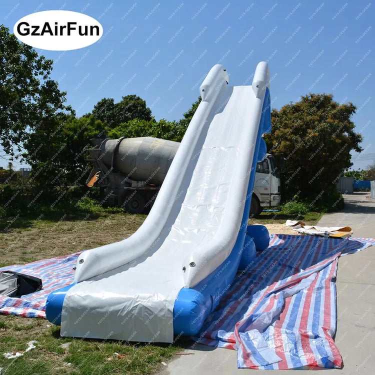 custom inflatable yacht water slide