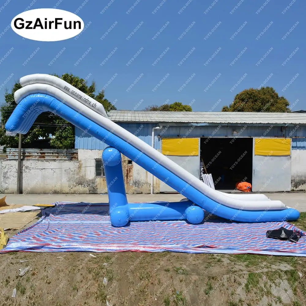 custom inflatable yacht water slide