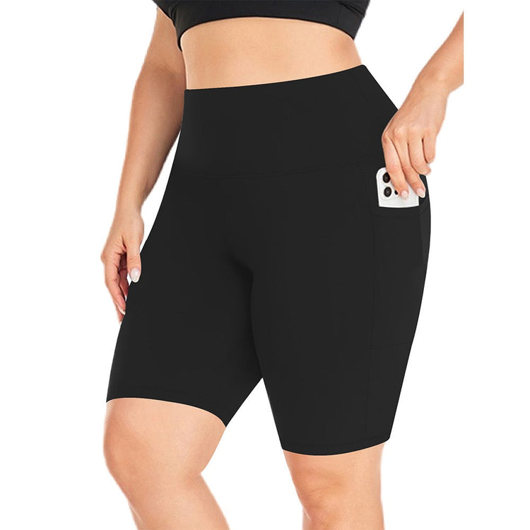 Plus Size Buttery Soft Biker Shorts 3 PACK-4
