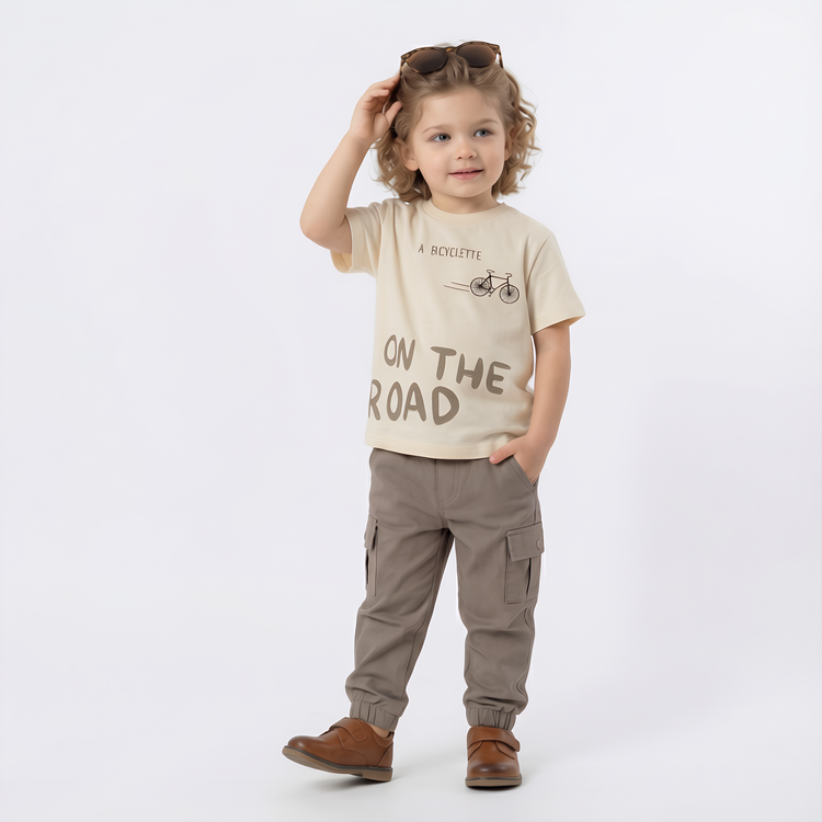 Little Rider Cargo Joggers Set-0