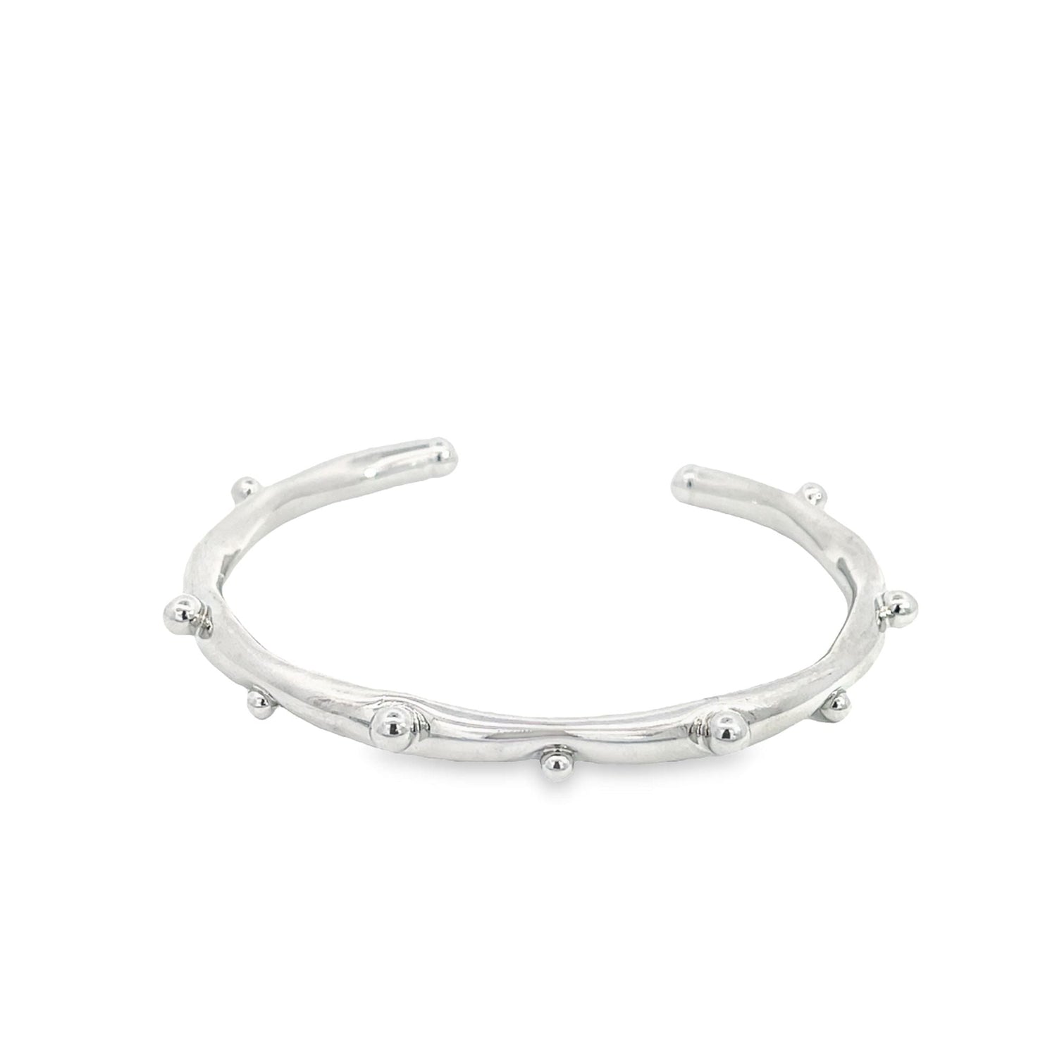 Plain Ball Bead Bangle (H210)(B125)-1