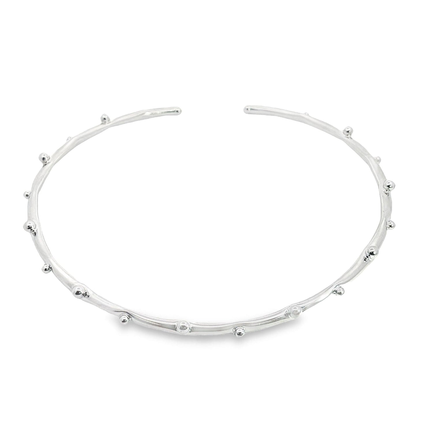 Plain Ball Bead Bangle (H210)(B125)-3