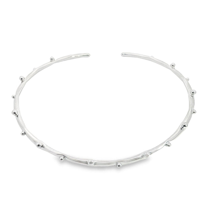 Plain Ball Bead Bangle (H210)(B125)-3
