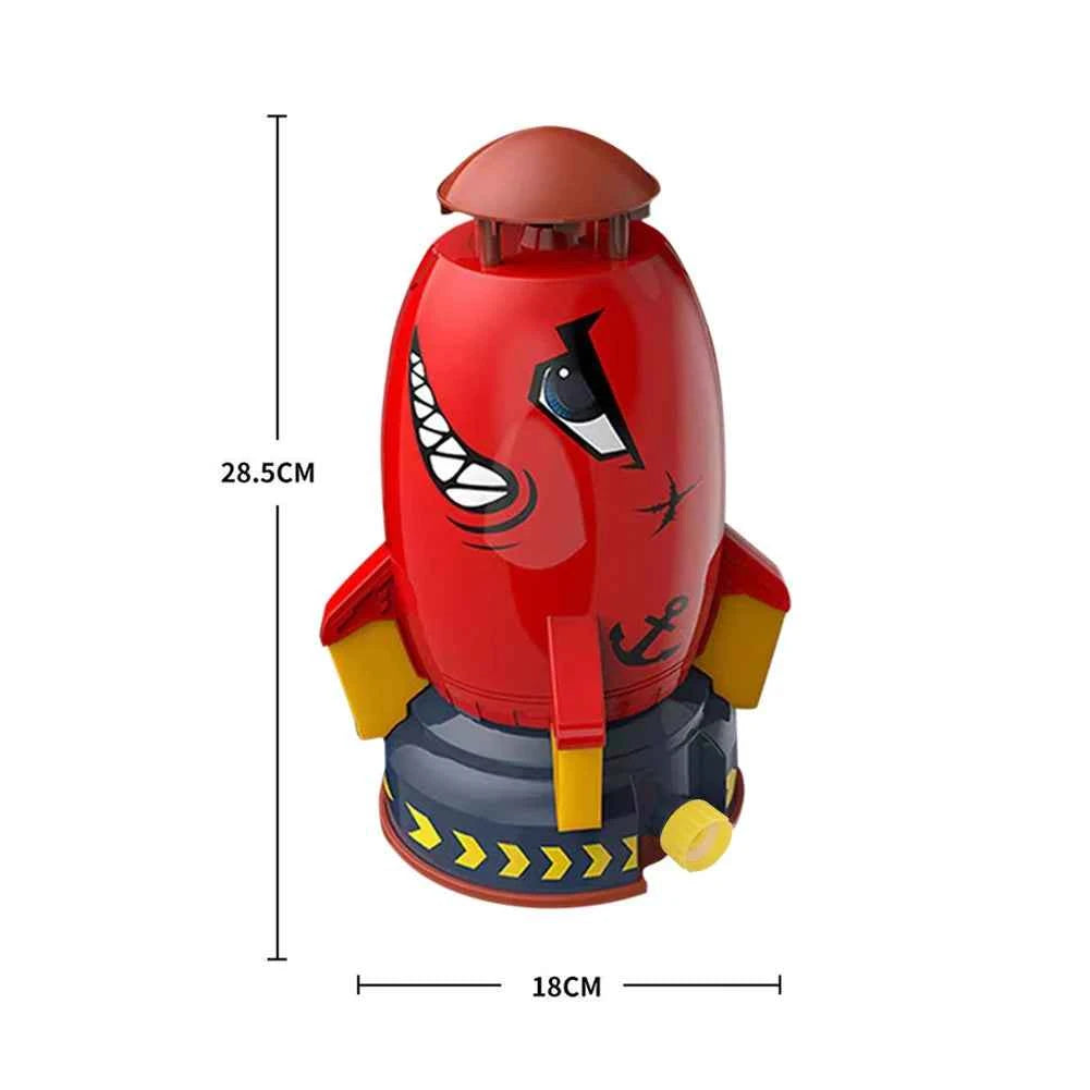 Space Rocket Water Sprinkler Toy