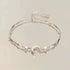 Pink Zircon Butterfly Bracelet