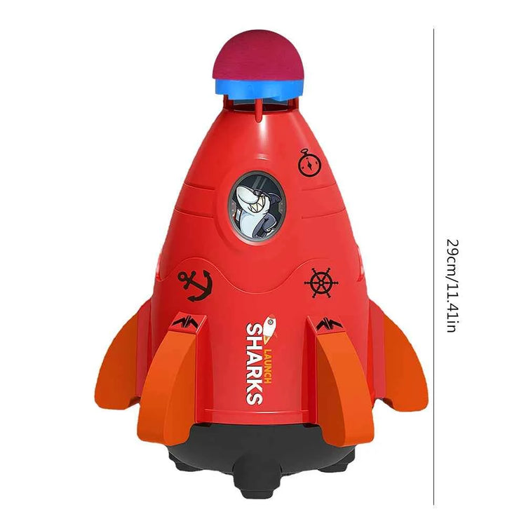 Space Rocket Water Sprinkler Toy