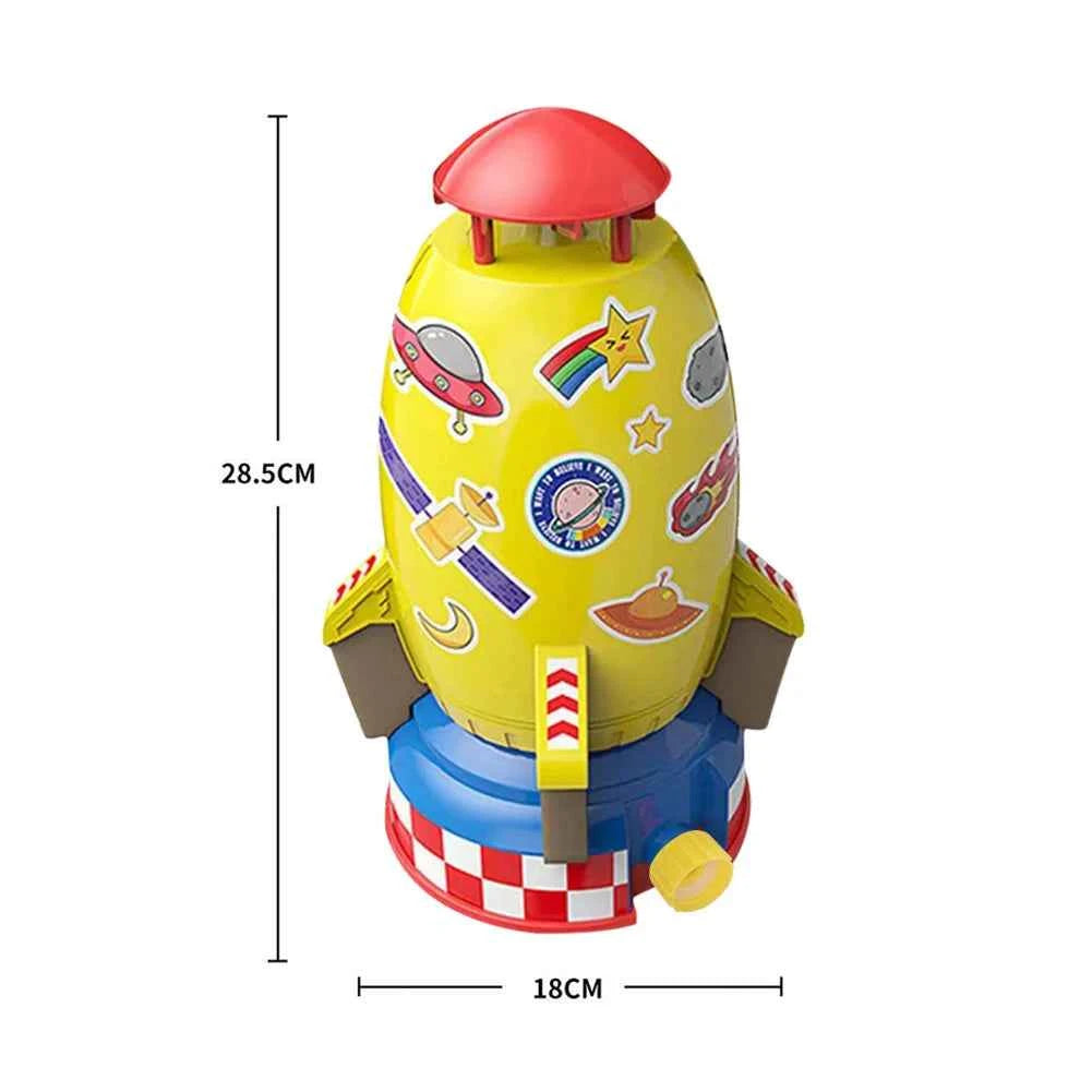 Space Rocket Water Sprinkler Toy