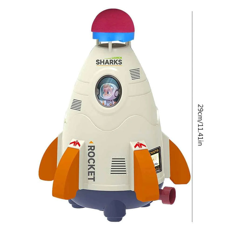 Space Rocket Water Sprinkler Toy
